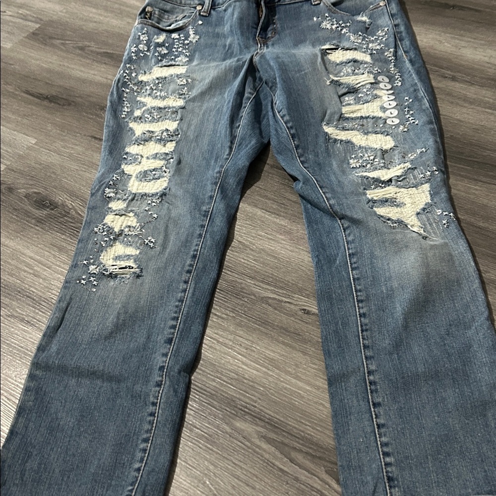 Torrid Premium Blue Denim Jeans‎ - Picture 3 of 6